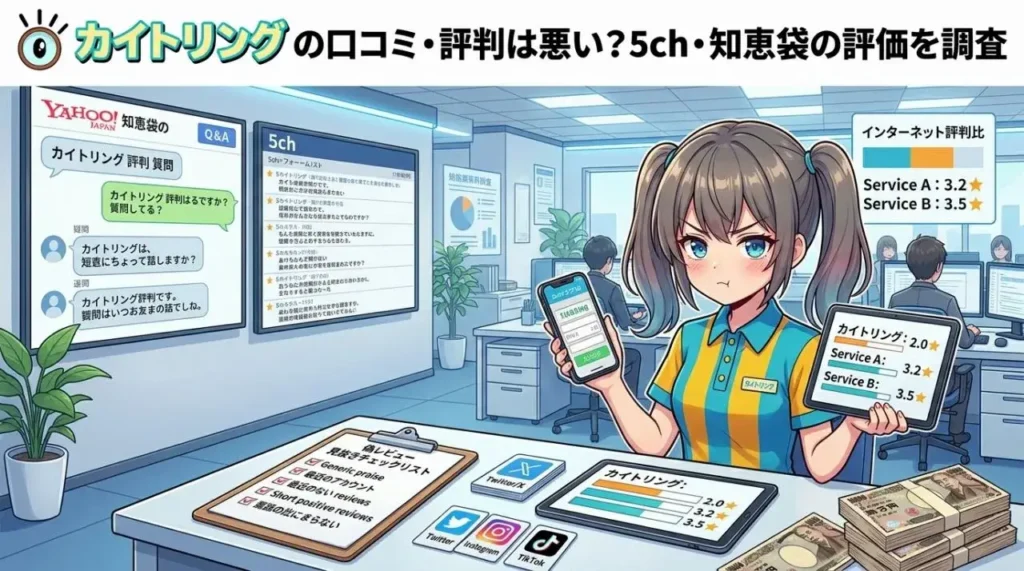 カイトリングの口コミ・評判は悪い?5ch・知恵袋の評価を調査
